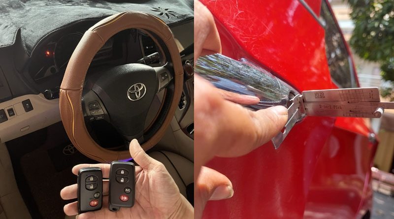 Mất Chìa Khóa Toyota